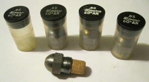 4 MONARCH .85 / 60 AR OIL BURNER NOZZLES for Heater Furnace