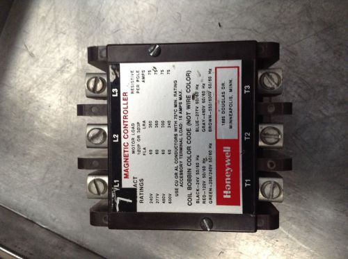 HONEYWELL COIL MAGNETIC CONTROLLER