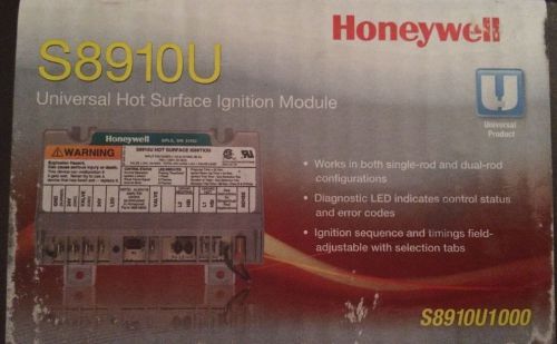 Honeywell S8910U 1000 Universal Hot Surface Ignition Module New