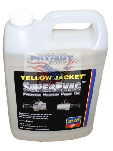 Yellow Jacket 93194 1 gallon (3.785 liters) SuperEvac Premium Vacuum Pump Oil