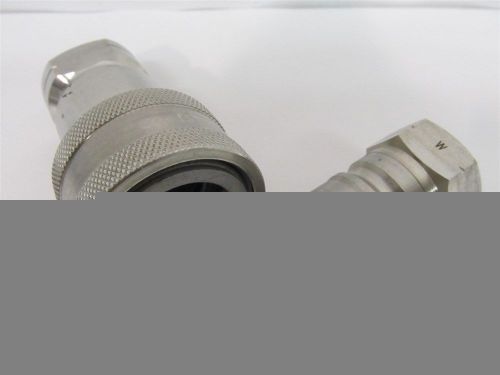 Parker 60 Series, SH6-62 / SH6-63, 3/4&#034;, Stainless Steel Quick Coupling