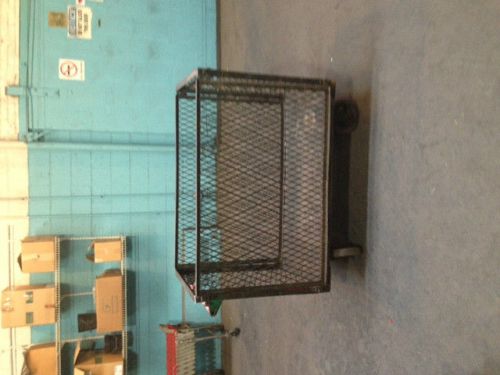 Industrial warehouse 4 side basket carts  48&#034; wide x 24&#034; deep and 30&#034; high for sale