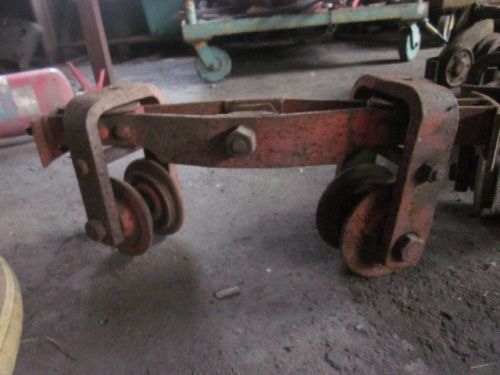 1 ton lodestar tandem trolley replacement caster unit for sale