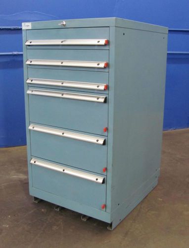 Lista 6 drawer tooling cabinet~ontario, calif~stanley vidmar~equipto~lyon for sale