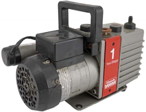 Edwards e2m-1 dual-stage 2680/3200rpm 1ph rotary vane high vacuum pump parts for sale
