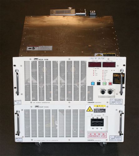 Daihen AGA-50B RF Power Generator with DGP-120A2 DC Power Supply