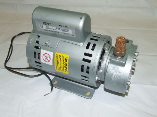 Gast electric industrial mod 2032-101-g616x 1/8 hp 220 volt vacuum pressure pump for sale