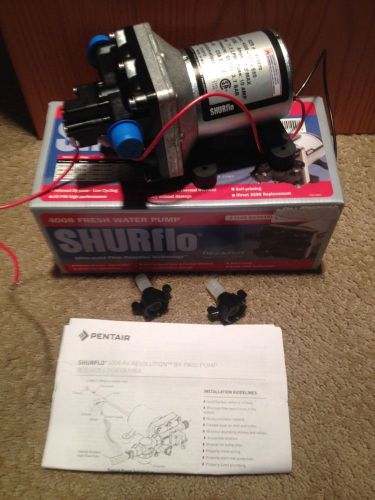 Shurflo 4008-101-e65 revolution 12vdc 3gpm 55 psi fresh water pump for sale