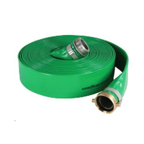 Water pump discharge hose 2&#034; x 50&#039; contractors grade pvc goodyear hose 8122 for sale