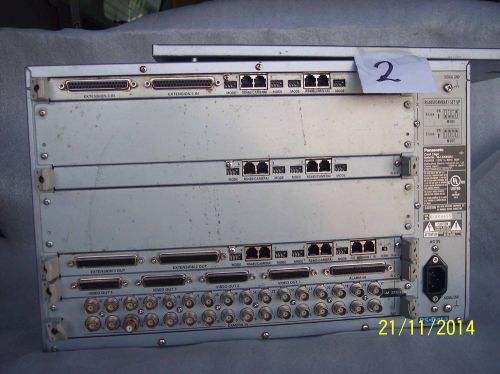 Panasonic WJ SX-650 Matrix System card cage PTZ &amp; Box Camera  #2
