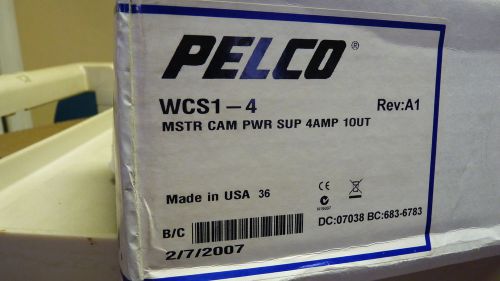 NEW Pelco Environmental Master Camera Power Supply WCS1-4