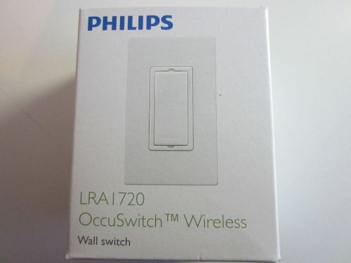 PHILIPS LRA1720/01 OccuSwitch Wireless Wall Switch (LRA172001M), Almond - NEW