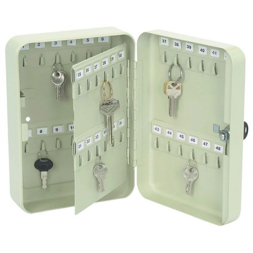 New 48 hook steel key box storage w/ lock wall mountable for sale