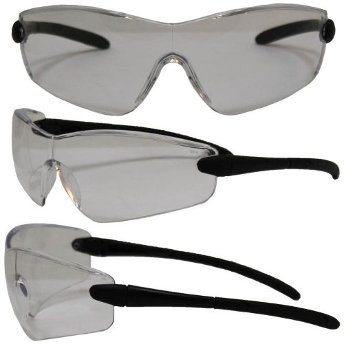 Clear One Piece Lens Safety Glasses Shatterproof Maximum UV Protection Fun New