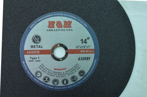 10pcs 14&#034; abrasive chop saw blades metal cut-off wheel cutting disc tool for sale