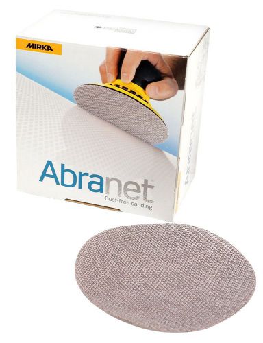 Mirka 9a-232-180 5-inch 180 grit mesh abrasive dust free sanding discs, box of for sale