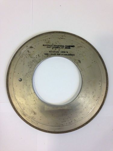 CBN Grinding Wheel 8&#034; Outside Diameter 3/8&#034; Wide 4&#034; Inside Diameter