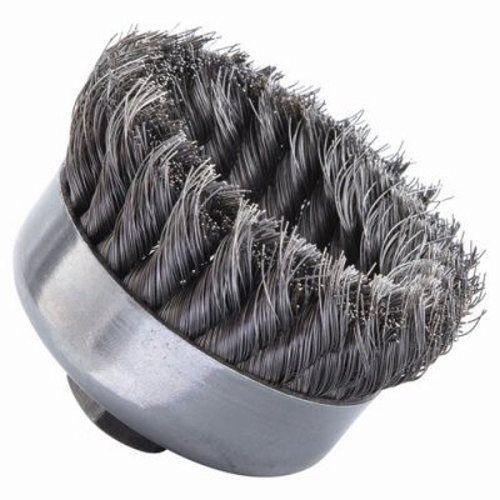 Weiler SR-4 General-Duty Knot Wire Cup Brush, .014 (WEI12306)