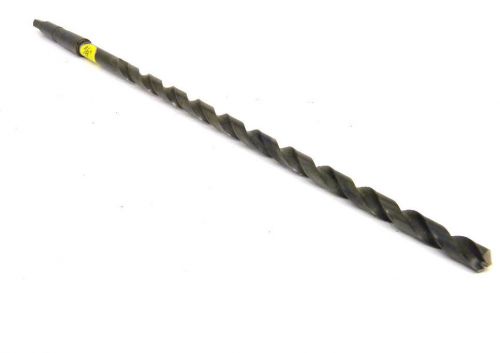 New surplus trw usa taper shank extra long 3/8&#034; twist drill .375&#034; #1mt for sale