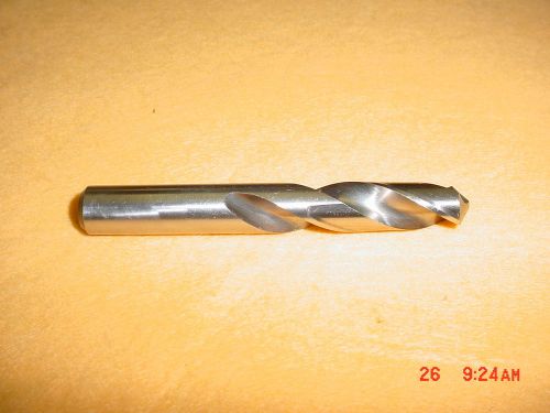 Screw machine drill bit - - dia: 15/32 - - oal: 3 3/4&#034; ( made in canada ) for sale