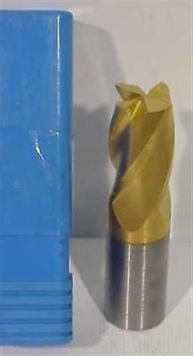 End Mill, 1&#034; Solid Carbide, Made in USA