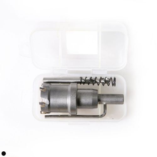 Tungsten carbide tipped stainless steel with spring cutter hole saw bit dia 30mm for sale