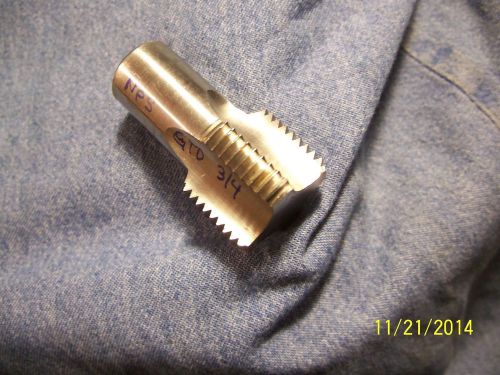 GREENFIELD 3/4 NPS PIPE TAP MACHINIST TOOLING TAPS N TOOLS