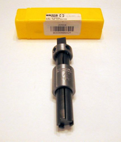 Walton 20504 1/2&#034;, 4 Flute Pipe (NPT) Tap Extractor With Square Shank