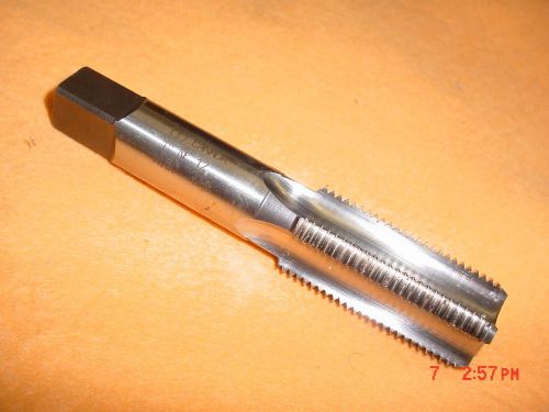 Tap 1&#034; x 12 nf, gh-4, bottoming tap, - - new - -   international cutting tools for sale