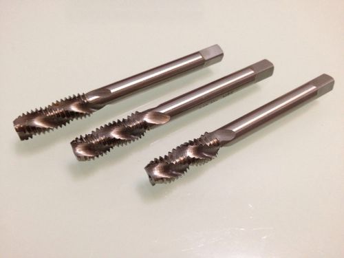 3 pcs x m7 metric spiral fluted machine tap hss size 7mm for sale