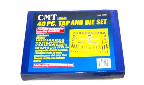 New 40pc tap and die set sae thread renewing tools for sale