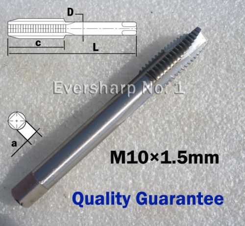 Lot 1pcs hss reduced shank spiral point right hand machine tap m10 pitch 1.5mm for sale