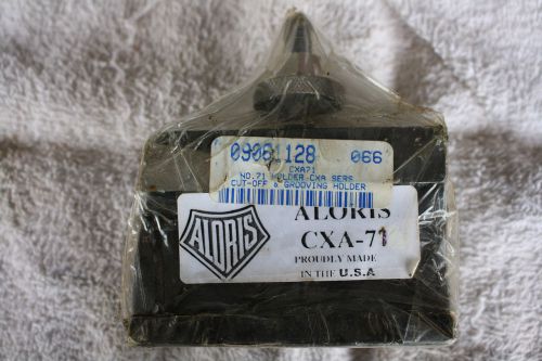 Aloris Tool Post Holder CXA-71 Cut-Off &amp; Grooving MSC Part #09061128 Made USA