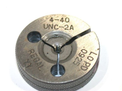 Regal lo thread ring gage #4-40-unc-2a for sale