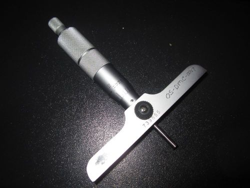 Mitutoyo .001&#034; Depth Micrometer Tool - Machinist Tool