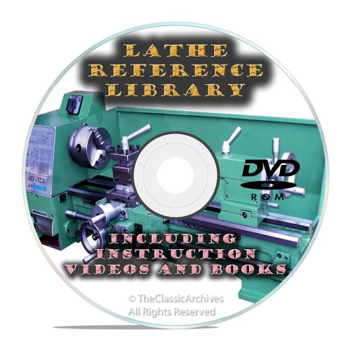 Learn to Run a Lathe-How to do Metal Turning and Spinning, Instructional DVD V23