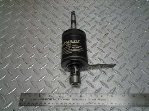 Tapmatic spd-7 qc reversible tapping attachment cap.m3-m12 # 6-1/2&#034; max rpm 1500 for sale