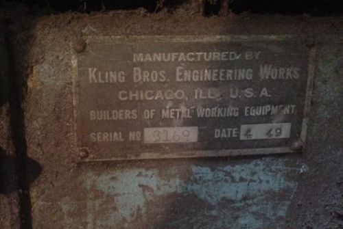 Kling Bros. Iron Worker
