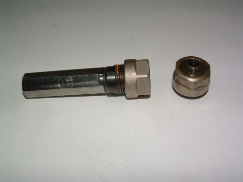 STRAIGHT 3/4&#034; X 2.5&#034; ER16 10P ER16 10P 2.5&#034; COLLET CHUCK SHANK with EXTRA COLLET