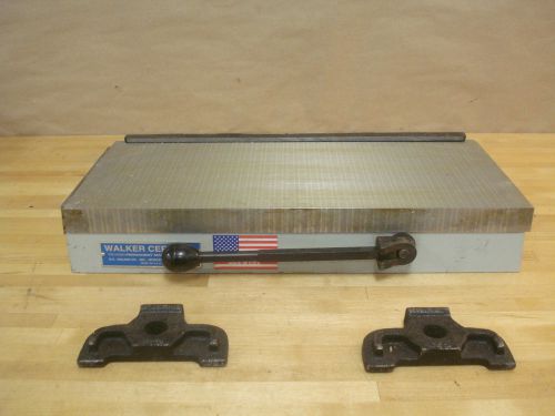 Walker ceramax permanent magnetic grinding chuck, 8&#034; x 18&#034;, fine pole | usa (61c for sale