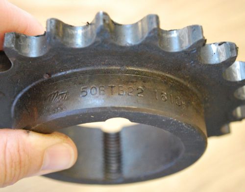 Martin 50btb22 taper lock sprocket 2 1/4&#034; to 2 1/8&#034; bore for sale