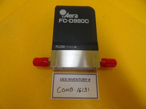 Aera 10ra fc-d980c mass flow controller amat 3030-08448 100 sccm sif4 used for sale