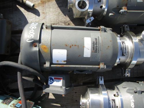 12118-005J Waukesha Cherry Burrell sanitary stainless steel centrifugal pump