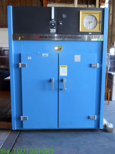 Despatch burn in oven system pbc2-32 with eg&amp;g control cabinet 7 power supplies for sale