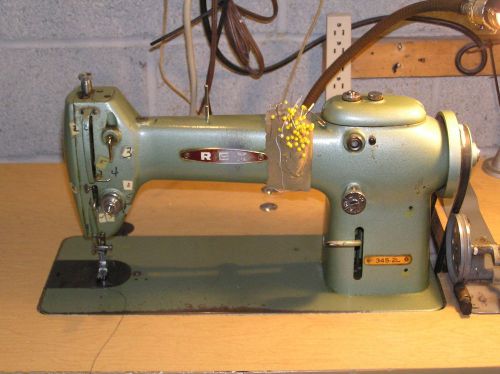 REX 215-2L Industrial Commercial Professional High Speed Sewing Machine &amp; Table