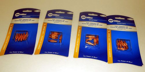 Miller Genuine .035&#034; Contact Tips for Spoolmate 3035 - 4 Packs of 5 (20 total)