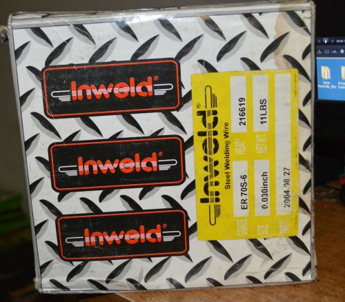 INWELD STEEL WELDING WIRE ER 70S-6  0.030 INCH  11Lbs