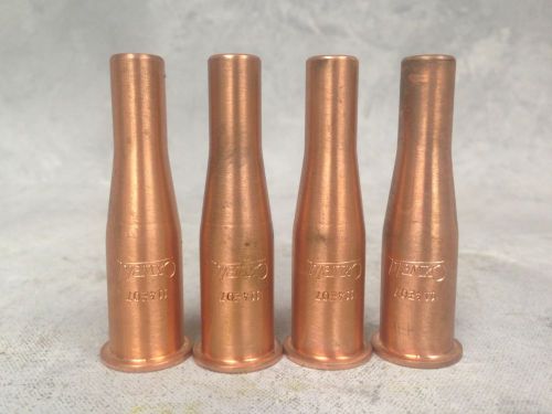 Lot of 4 Oxweld Nozzle External Sleeves Series 114Z07 Torch Welding Tip