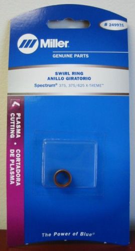 Miller genuine swirl ring for spectrum 375, 375/625 x-treme xt30/40 torch 249931 for sale