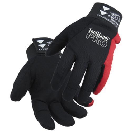 Black stallion 2x-large tool handz pro 99pro-blk synthetic mechanics gloves for sale